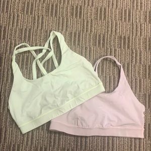 Size 8 lulu energy bras
